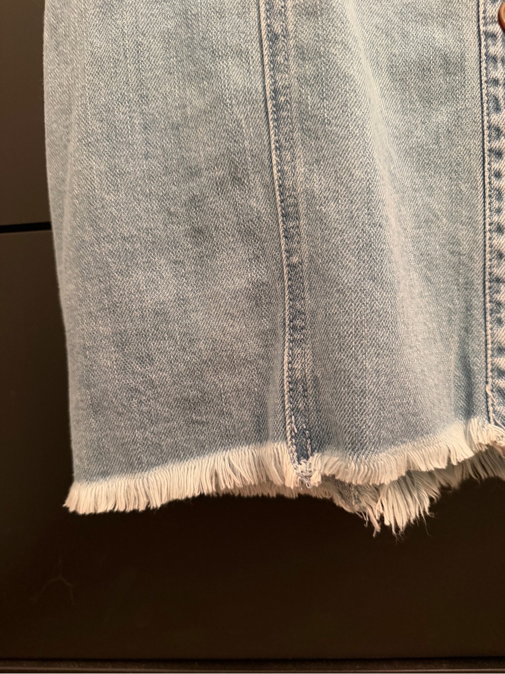 Show Me Your Mumu Light Blue Denim Shirt Dress - Picture 2 of 5